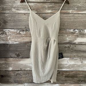 Lulus metallic dress Small